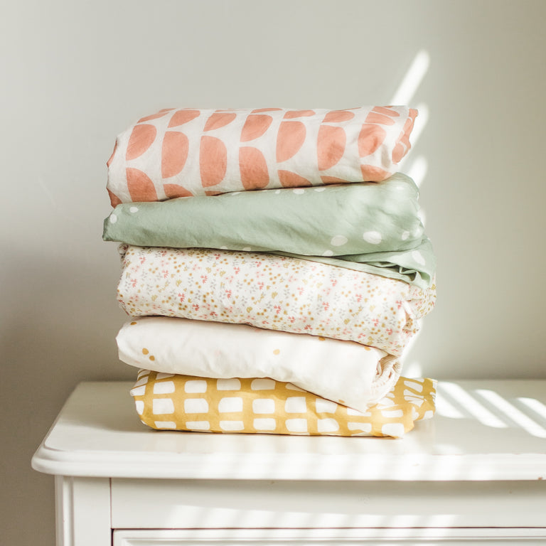 Oolie Organic Crib Sheet — Organic cotton and modern prints, flannel ...