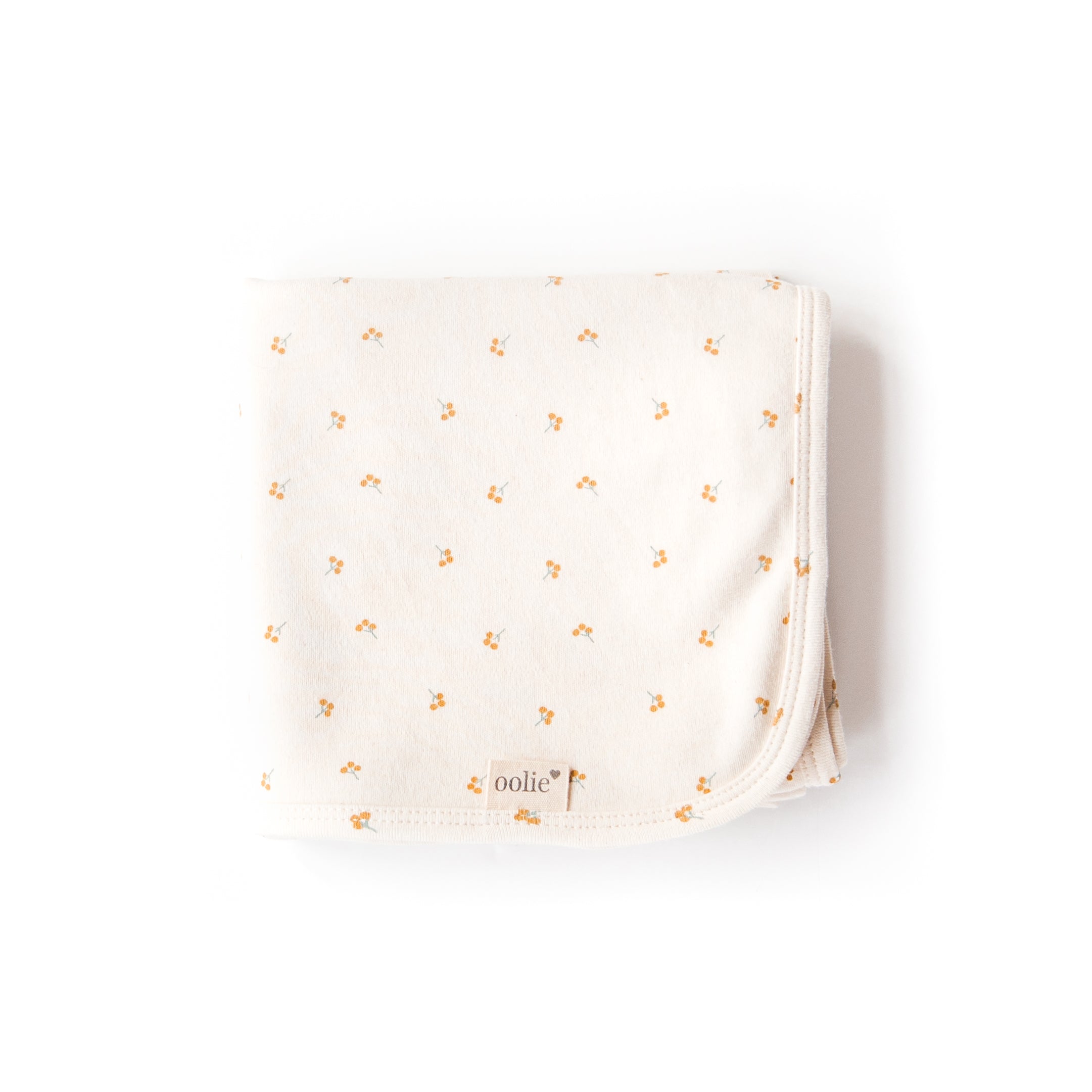 Organic Baby Blanket – Gold Sprig