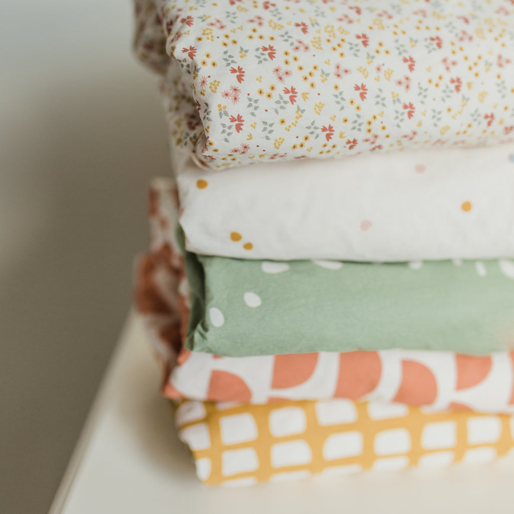 Oolie Organic Crib Sheet — Organic cotton and modern prints, flannel ...