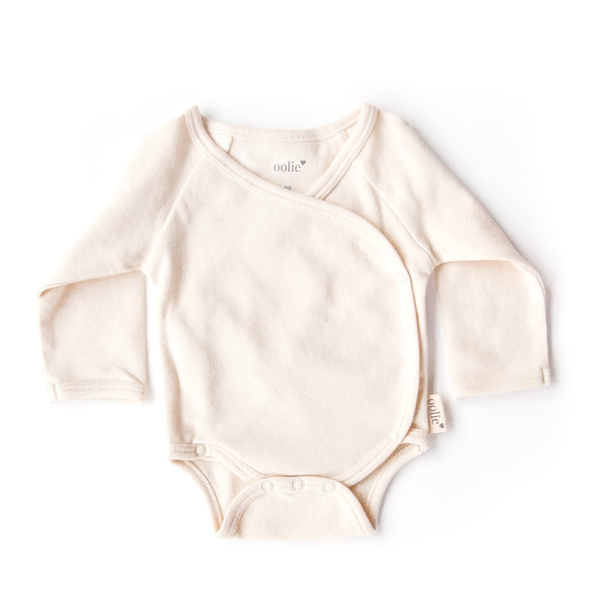 Organic Baby Bodysuit – Natural